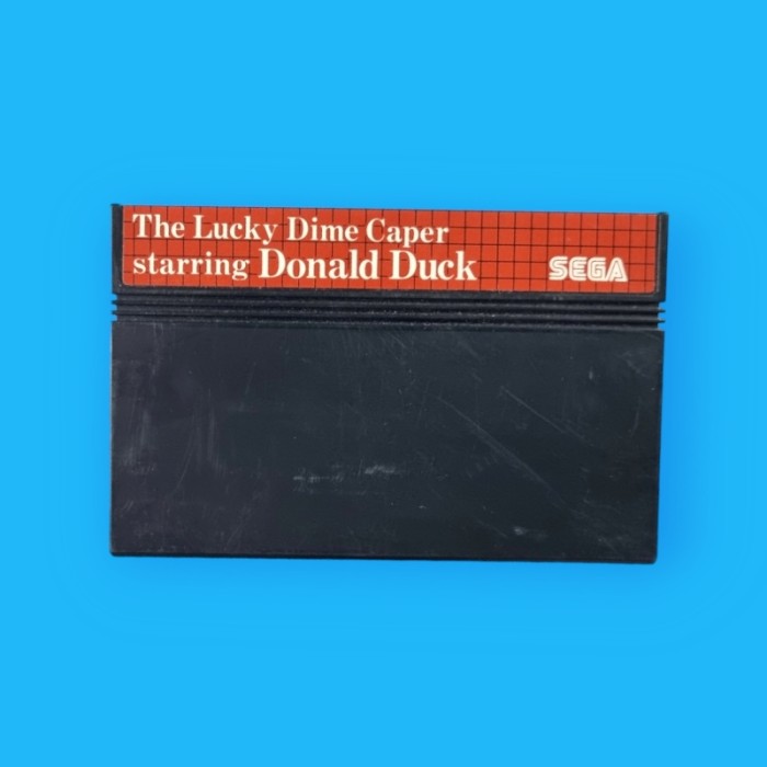 The Lucky Dime Caper Starring Donald Duck Master System