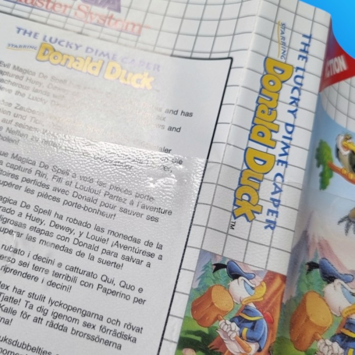 The Lucky Dime Caper Starring Donald Duck / Master System