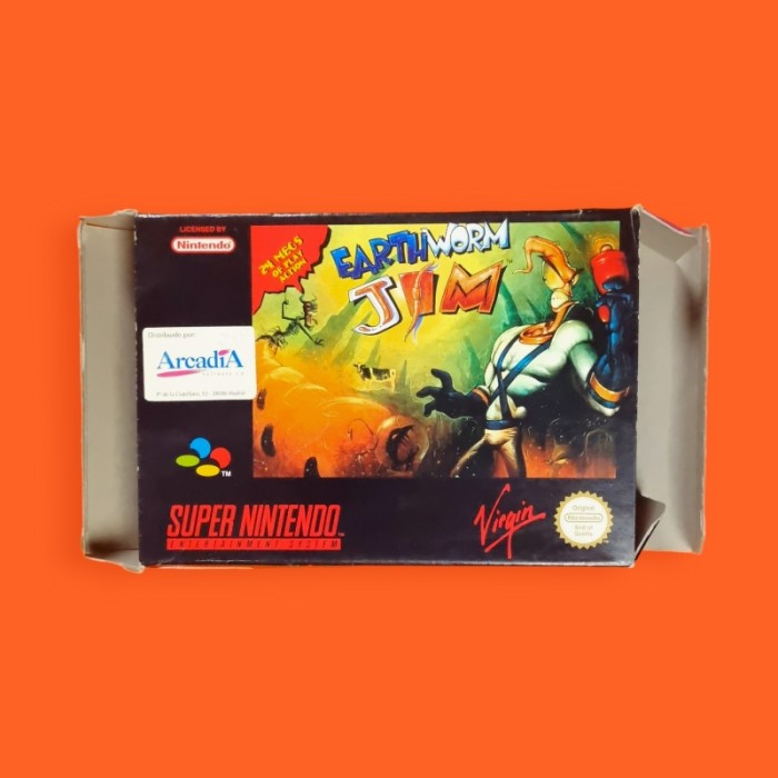 Earthworm Jim / Super Nintendo