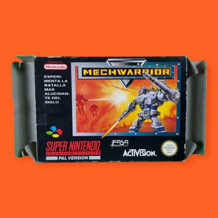MechWarrior / Super Nintendo