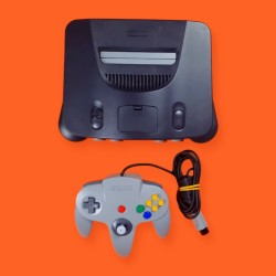 Consola Nintendo 64 con Mando