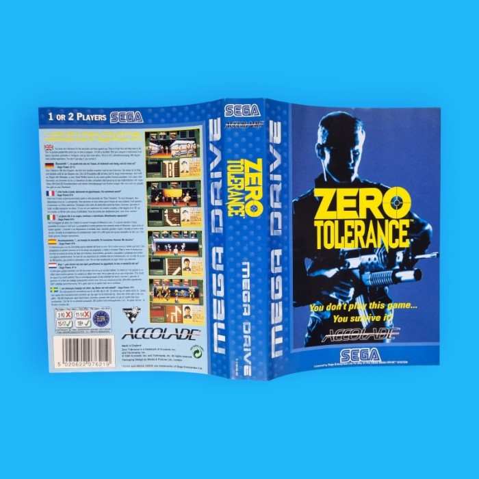 Zero Tolerance / Mega Drive