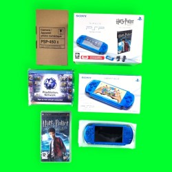 Consola PSP Slim Azul con...