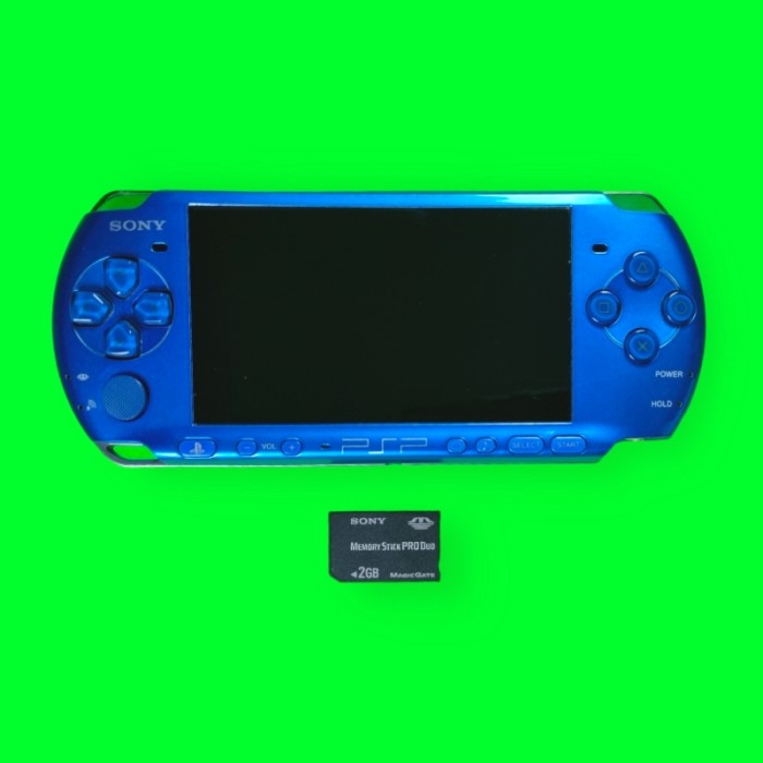 Consola PSP Slim Azul con...