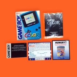 Caja y Manuales Game Boy...