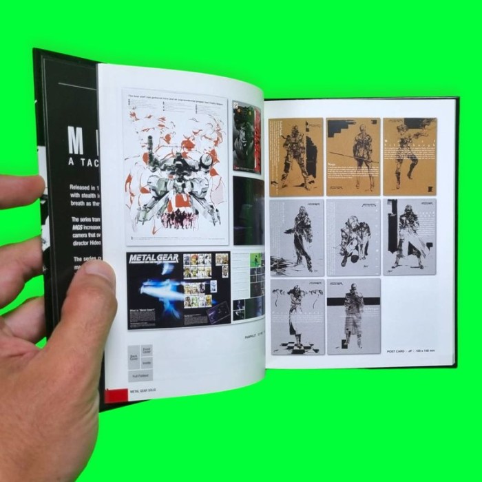 Libro de Arte + Póster Metal Gear Solid