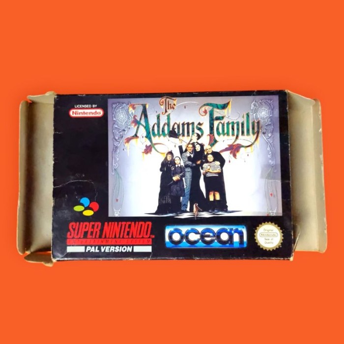 The Addams Family (sin manual) / Super Nintendo