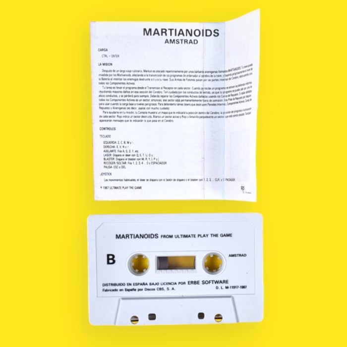 Martianoids / Amstrad