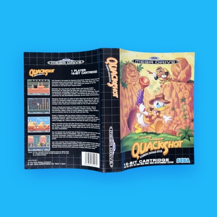 Quackshot / Mega Drive