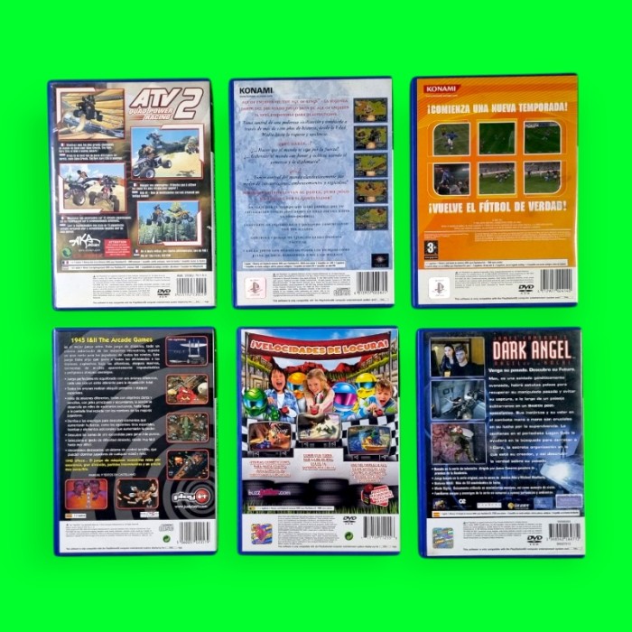 Pack Juegos Económicos PS2
