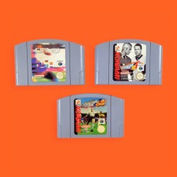 Pack Juegos Fútbol Nintendo 64