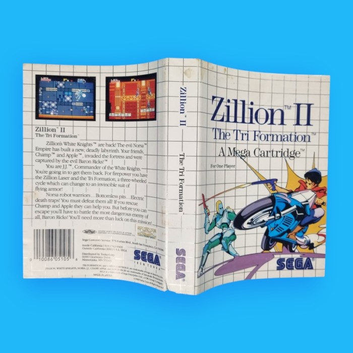 Zillion II: The Tri...