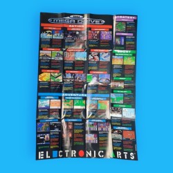 Póster/Catálogo Mega Drive