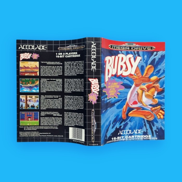 Bubsy / Mega Drive