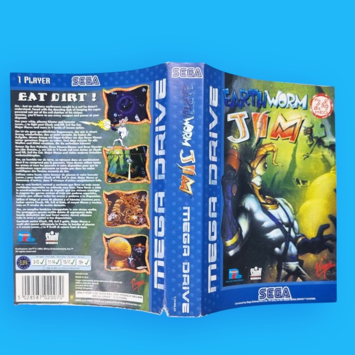 Earthworm Jim / Mega Drive