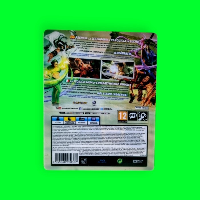 Steelbook Street Fighter V...