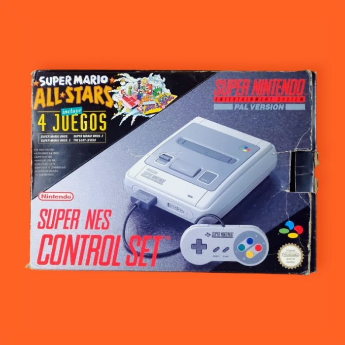 Consola Super Nintendo con...