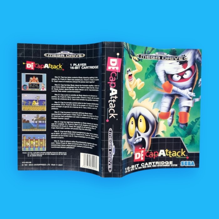 Decap Attack / Mega Drive