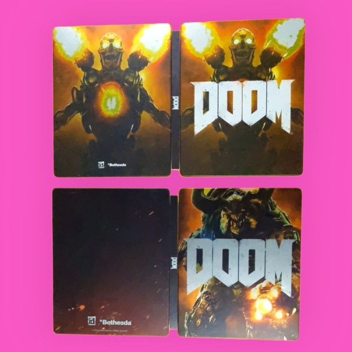 DOOM + 2 Steelbooks / Xbox One