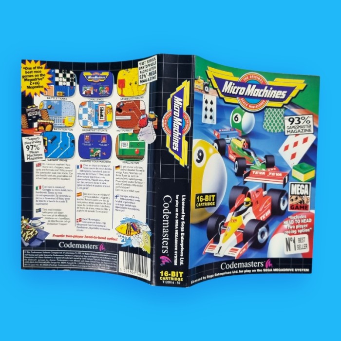Micro Machines / Mega Drive