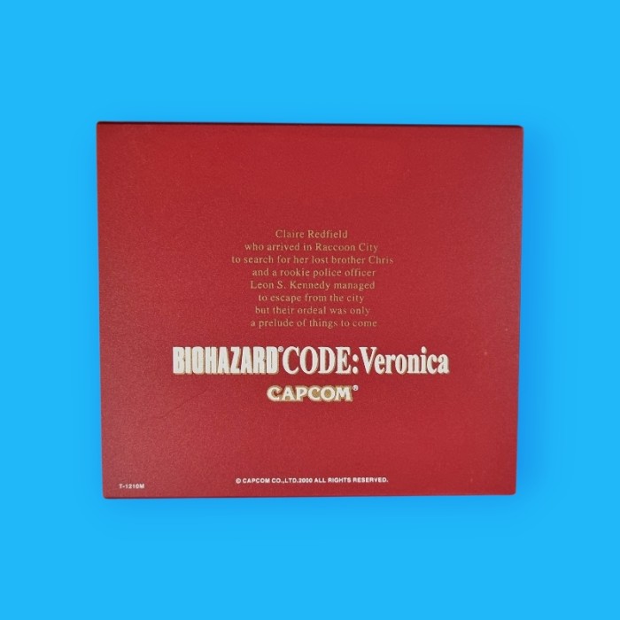 Biohazard Code: Veronica...