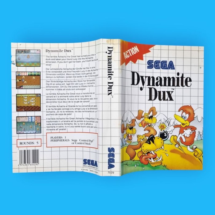Dynamite Dux / Master System