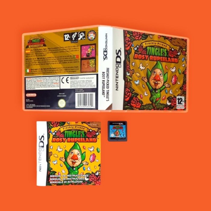 Freshly Picked Tingle's Rosy Rupeeland Nintendo DS