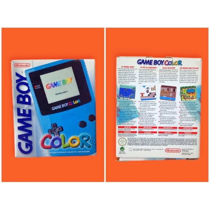 Consola Game Boy Color...