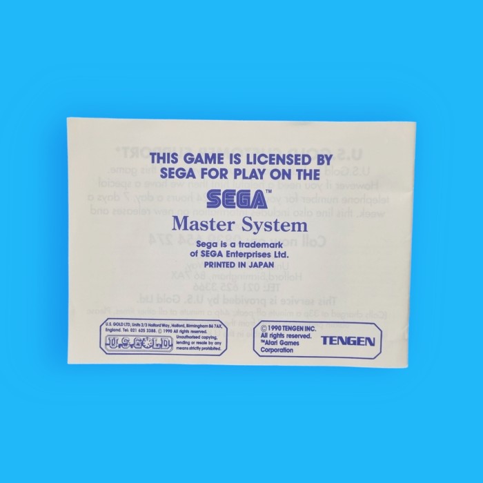Paperboy / Master System