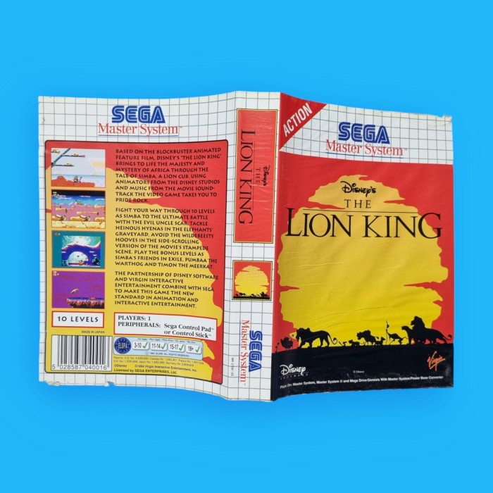 The Lion King (sin manual)...